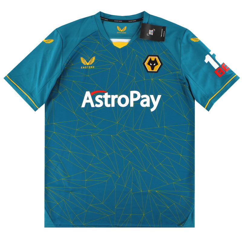 2022-23 Wolves Castore Away Shirt *w/tags* WF1014 | Vintage