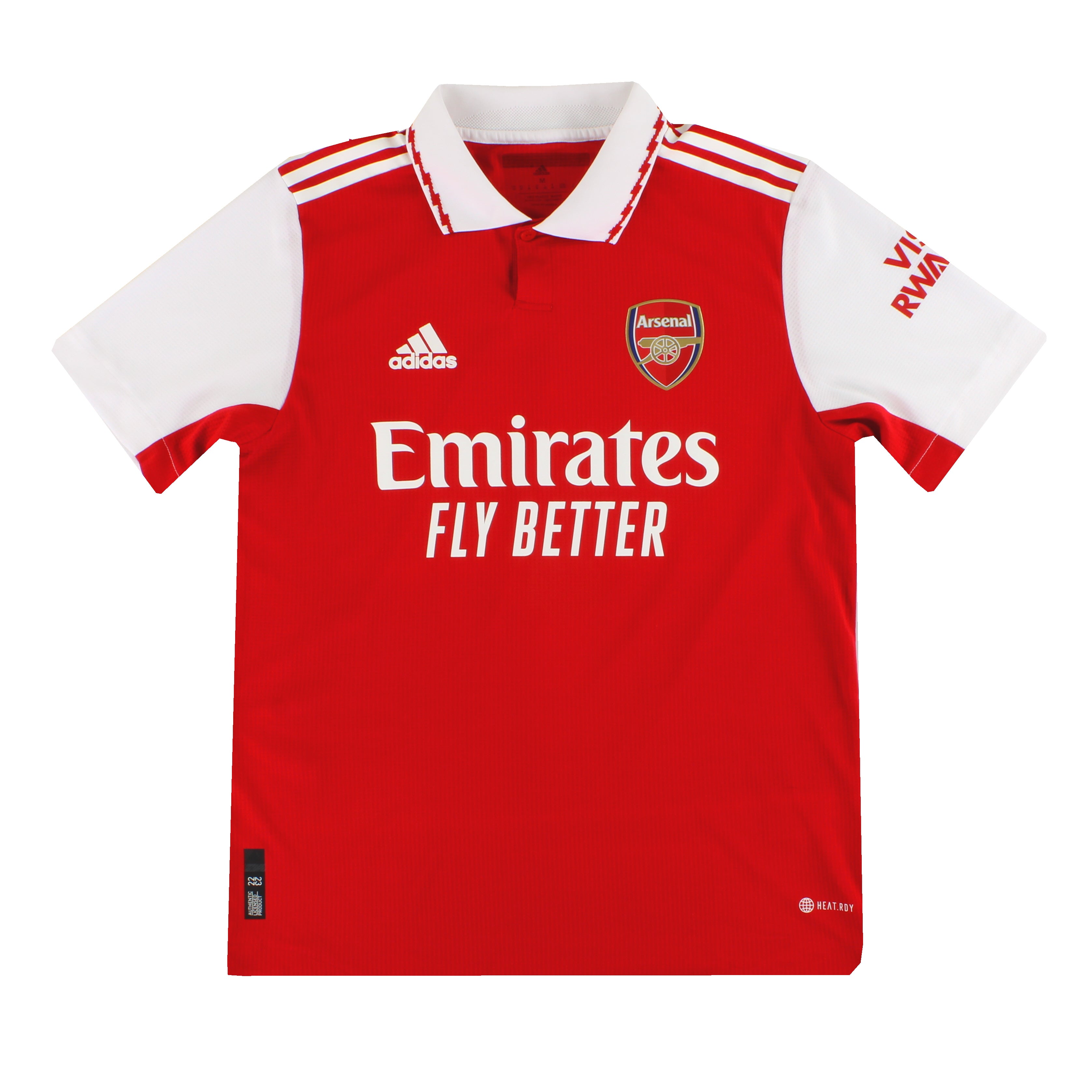 2022-23 Arsenal adidas Authentic Home Shirt Odegaard #8 *Mint* M