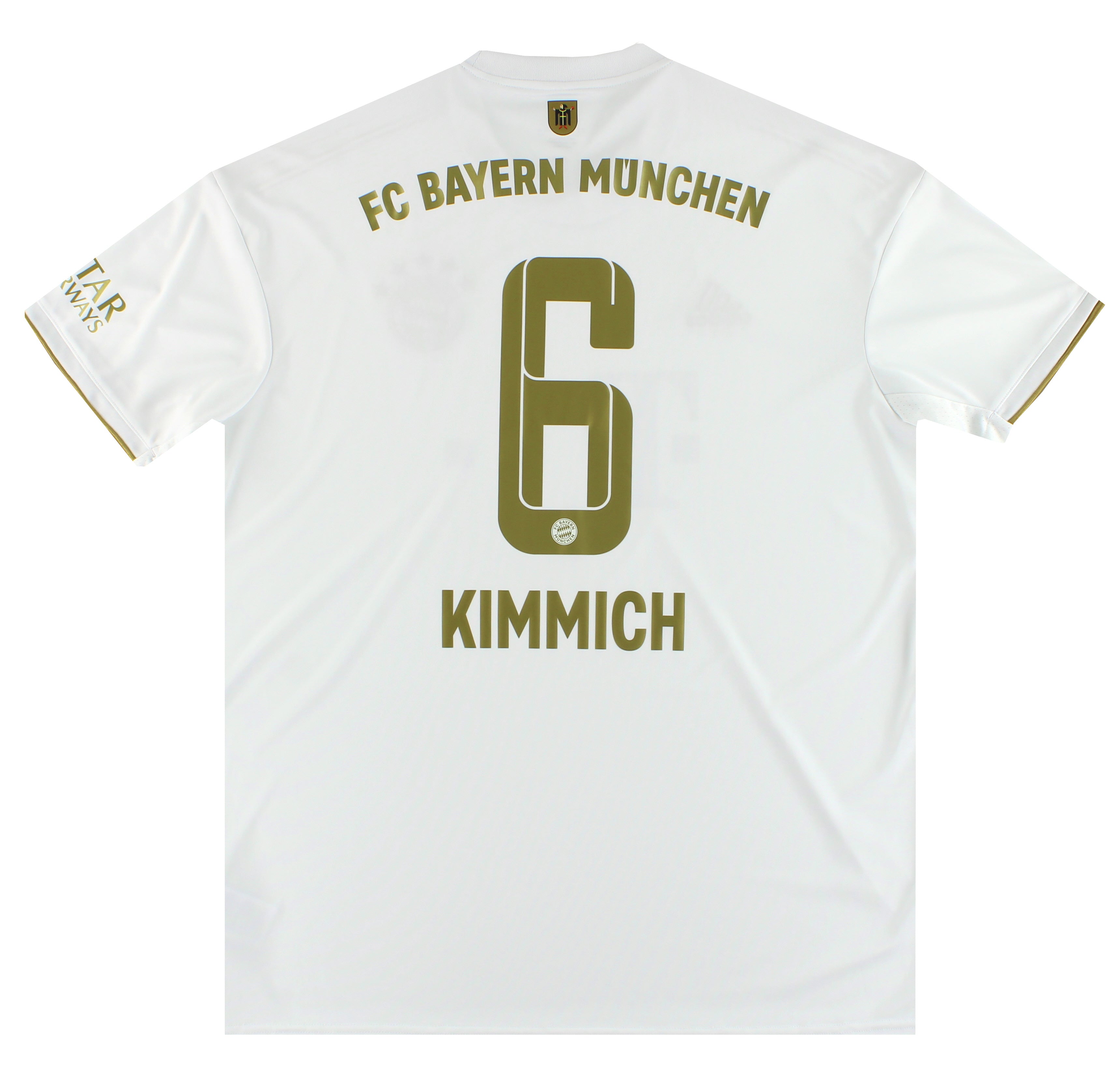 2022-23 Bayern Munich adidas Away Football Shirt Kimmich #6 *Mint* XL