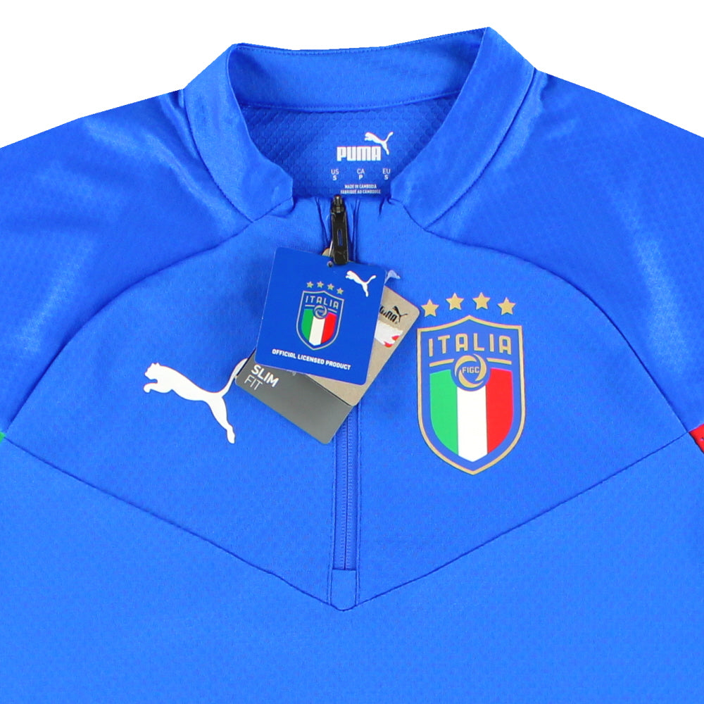 2022-23 Italy Puma Player 1/4 Zip Training Top *w/tags* 767063-03