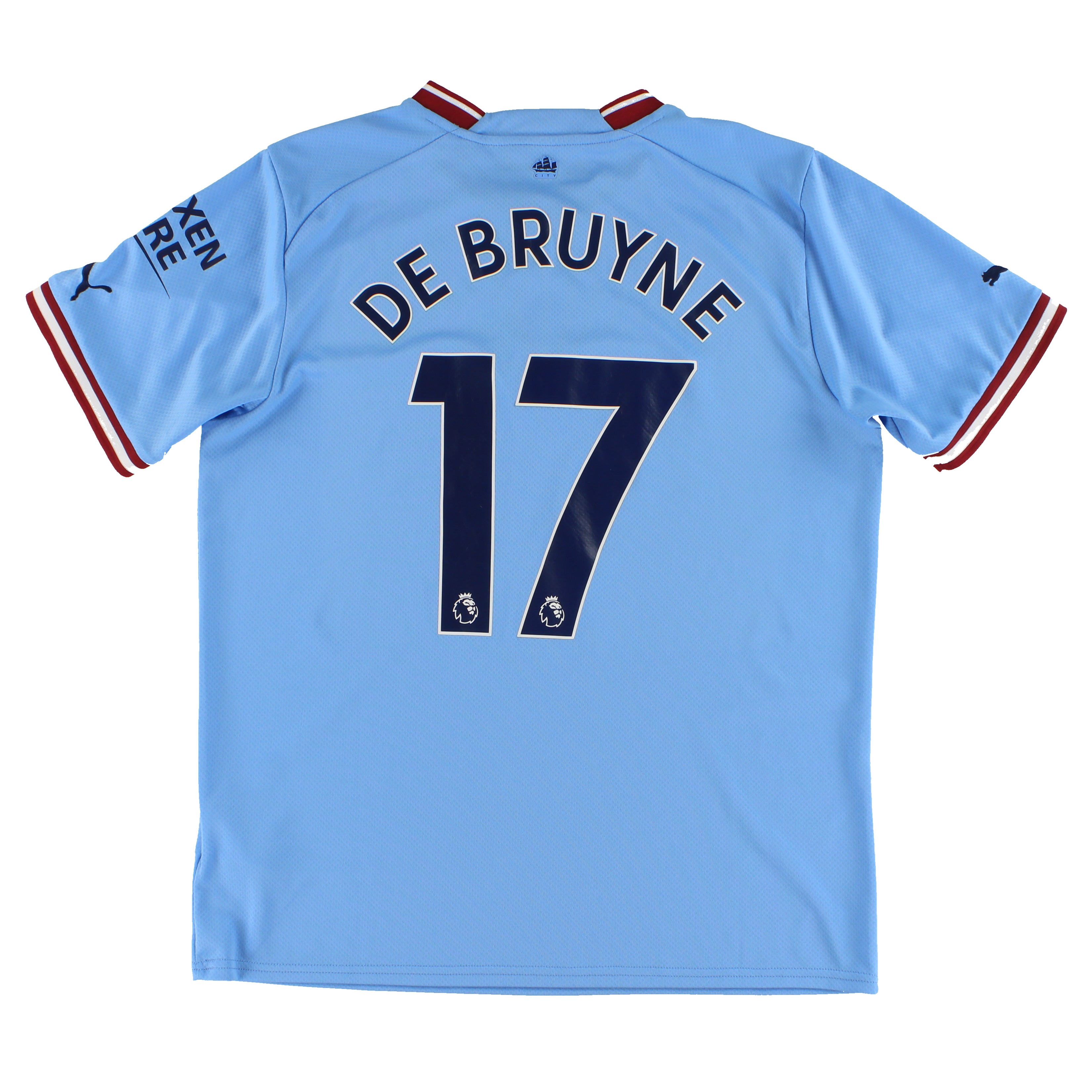 ウェア PUMA Manchester City De Bruyne 17 2022-23 Manchester City Puma Home Shirt De Bruyne #17 L 765711-01