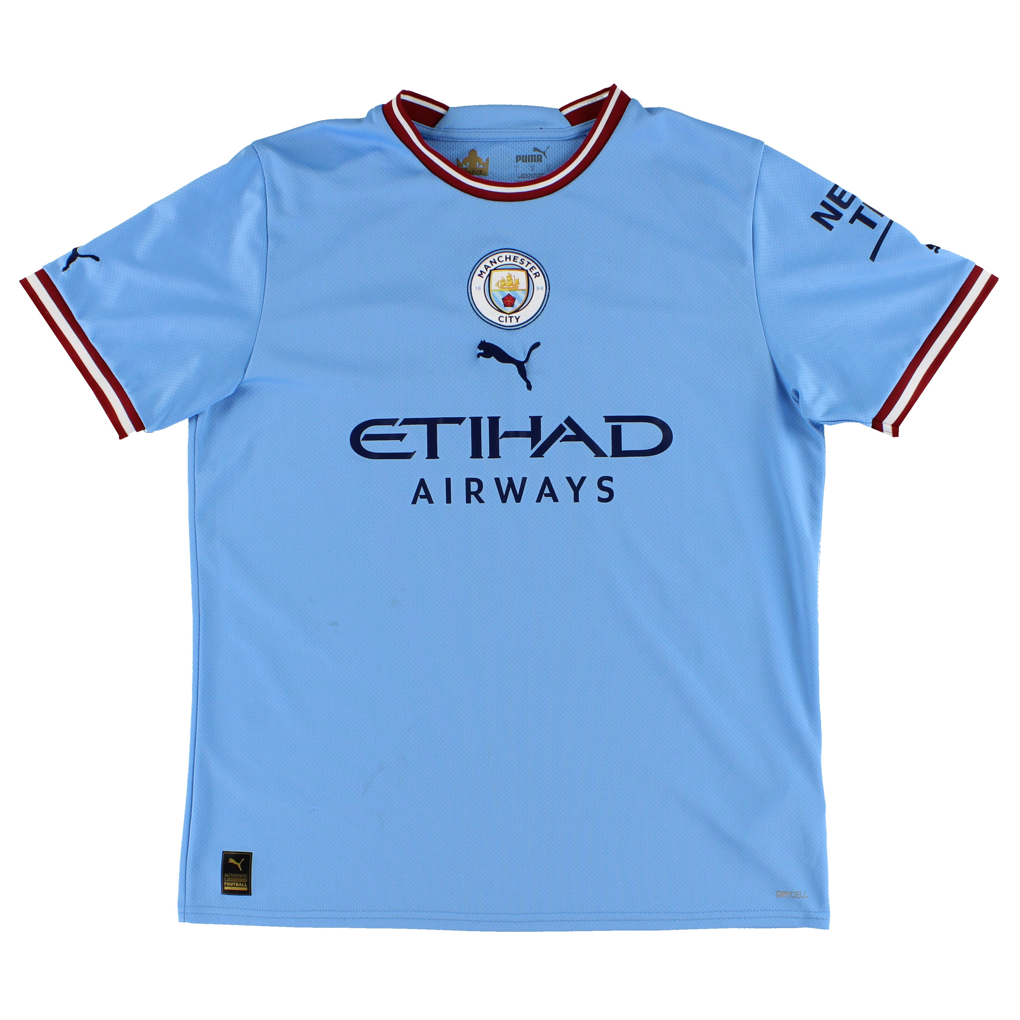 2022-23 Manchester City Puma Home Shirt De Bruyne #17 L 765711-01