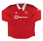 2022-23 Manchester United adidas Authentic Home Shirt L/S *w/tags*