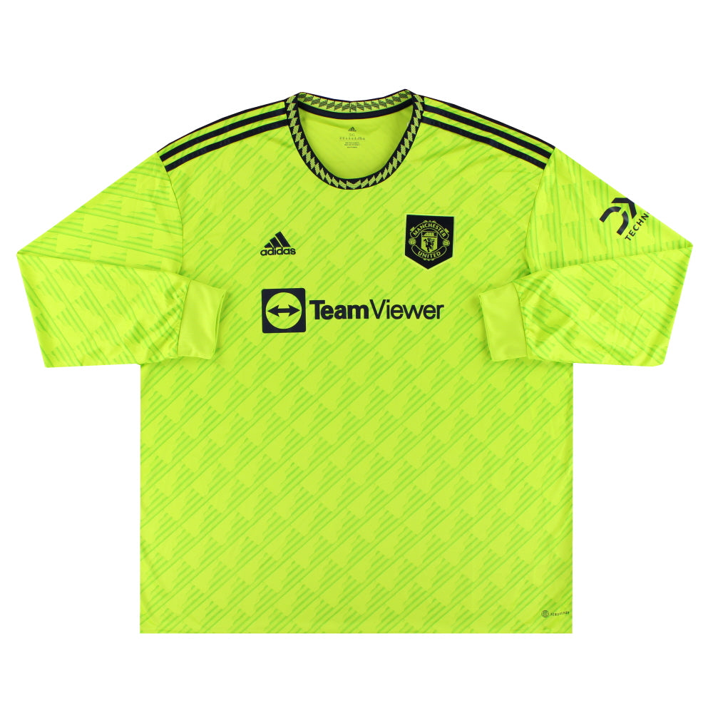 2022-23 Manchester United adidas Third Shirt L/S XXXL HE2981
