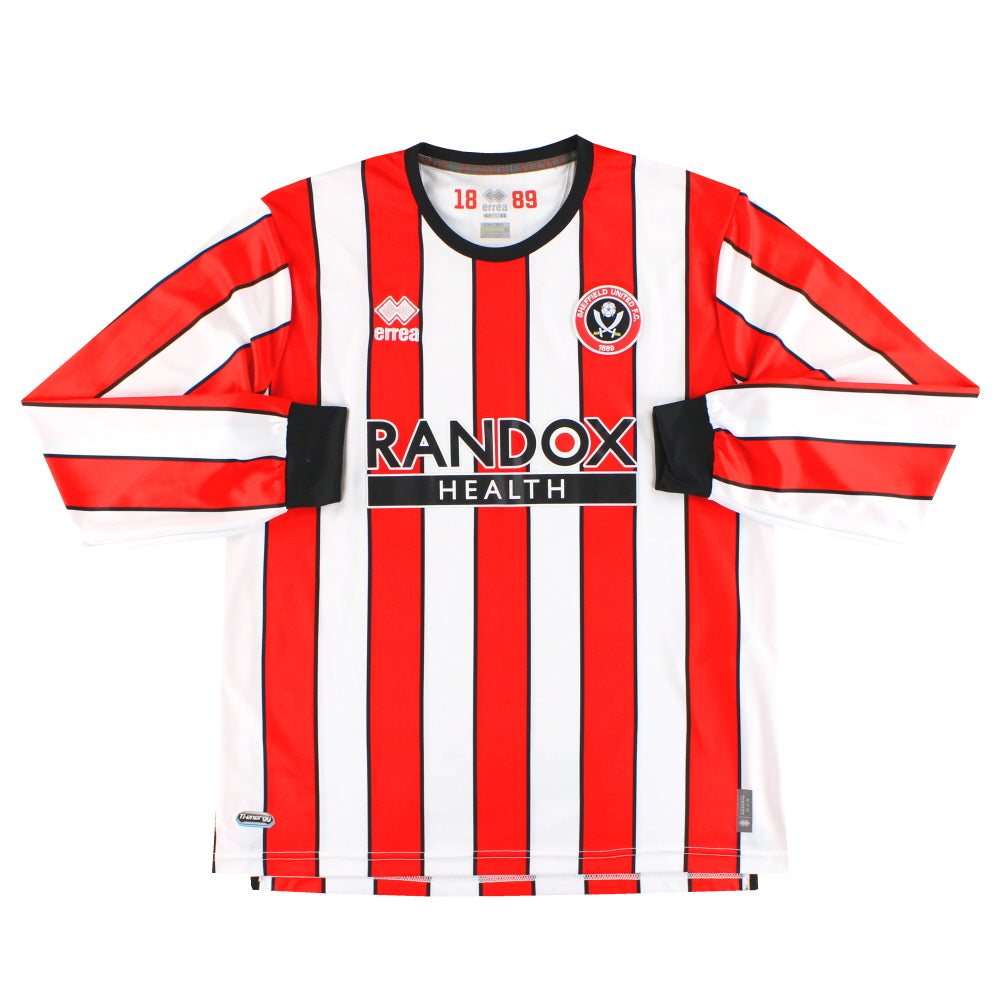 Sheffield Unitedユニフォーム 2022-23 Sheffield United Errea Home Shirt L/S XL GT7112 | Vintage