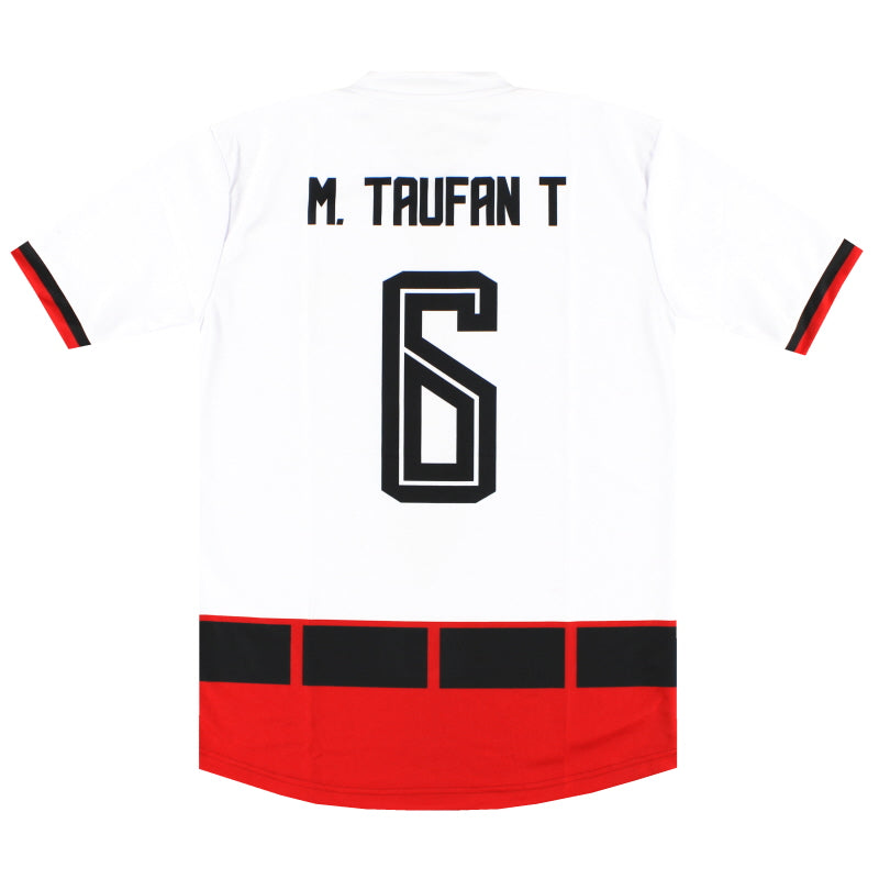 2023-24 Bolasatukankita Palembang Home Shirt M. Taufan T #6 *BNIB* L Football Shirt