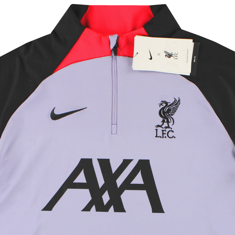2022-23 Liverpool Nike DRI-Fit 1/4 Zip Drill Top *w/tags* DN2814