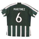 2023-24 Manchester United adidas Away Shirt Martinez #6 *As New* XL Football Shirt
