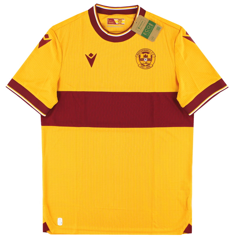 2023-24 Motherwell Macron Home Shirt *w/tags* XL Football Shirt