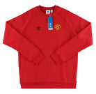 2023-24 Manchester United adidas Essentials Trefoil Crew Sweatshirt *BNIB*