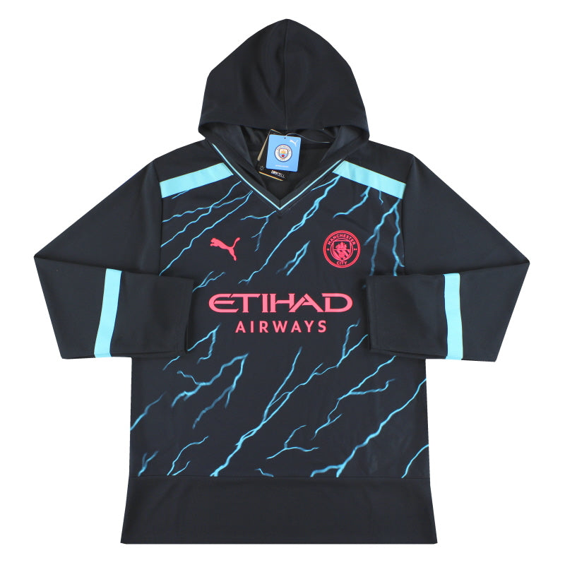 2023-24 Manchester City Puma Oversize Winter Hooded Top *BNIB*