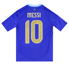2024-25 Argentina adidas Away Shirt Messi #10 L.Boys