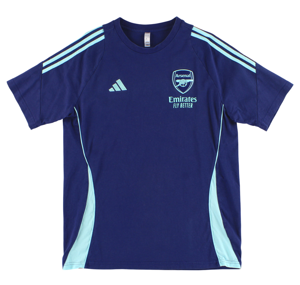 2024-25 Arsenal adidas Player Issue Tiro 24 Cotton Tee *As New* M