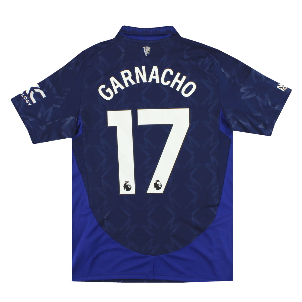 2024-25 Manchester United adidas Away Shirt Garnacho #17 M IU1390