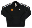 2024-25ManchesterUnitedadidasEssentials14ZipSweatshirtBNIB