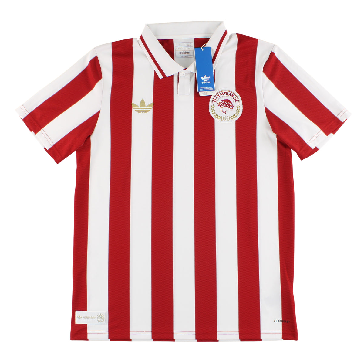 2024-25 Olympiakos adidas Centenary Home Shirt *w/tags*