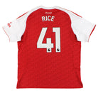 2025-26 Arsenal adidas Home Shirt Rice 41 XXL
