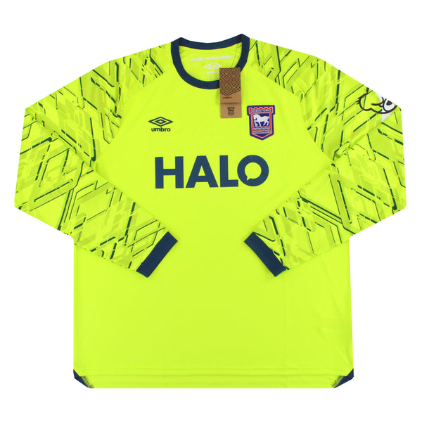 2025-26 Ipswich Umbro Goalkeeper Shirt L/S *w/tags* XXL TM12736
