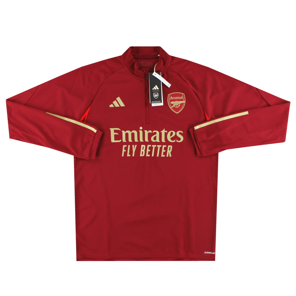 2023-24 Arsenal adidas 1/4 Zip Training Top *w/tags* IJ7789