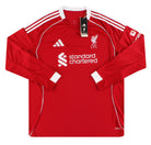 2025-26 Liverpool adidas Home Shirt L/S *BNIB*