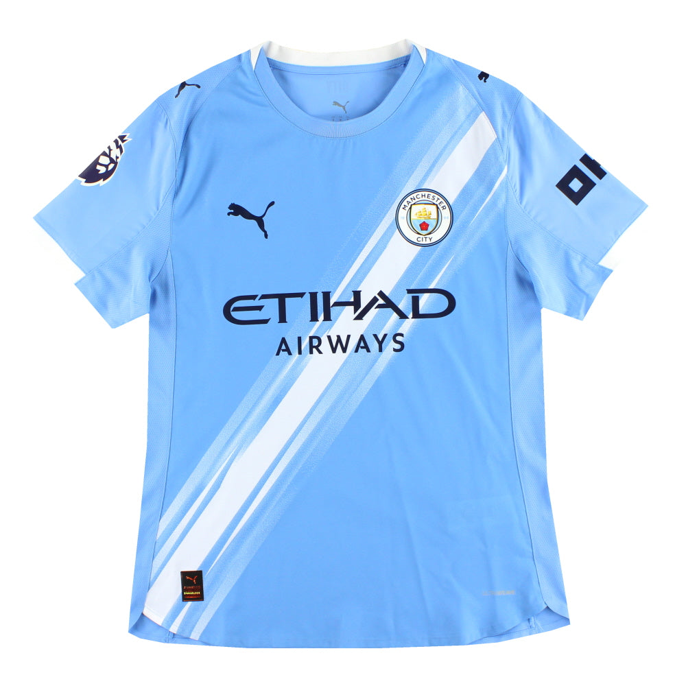 2025-26 Manchester City Puma Authentic Home Shirt *As New* M 780792-01 ...