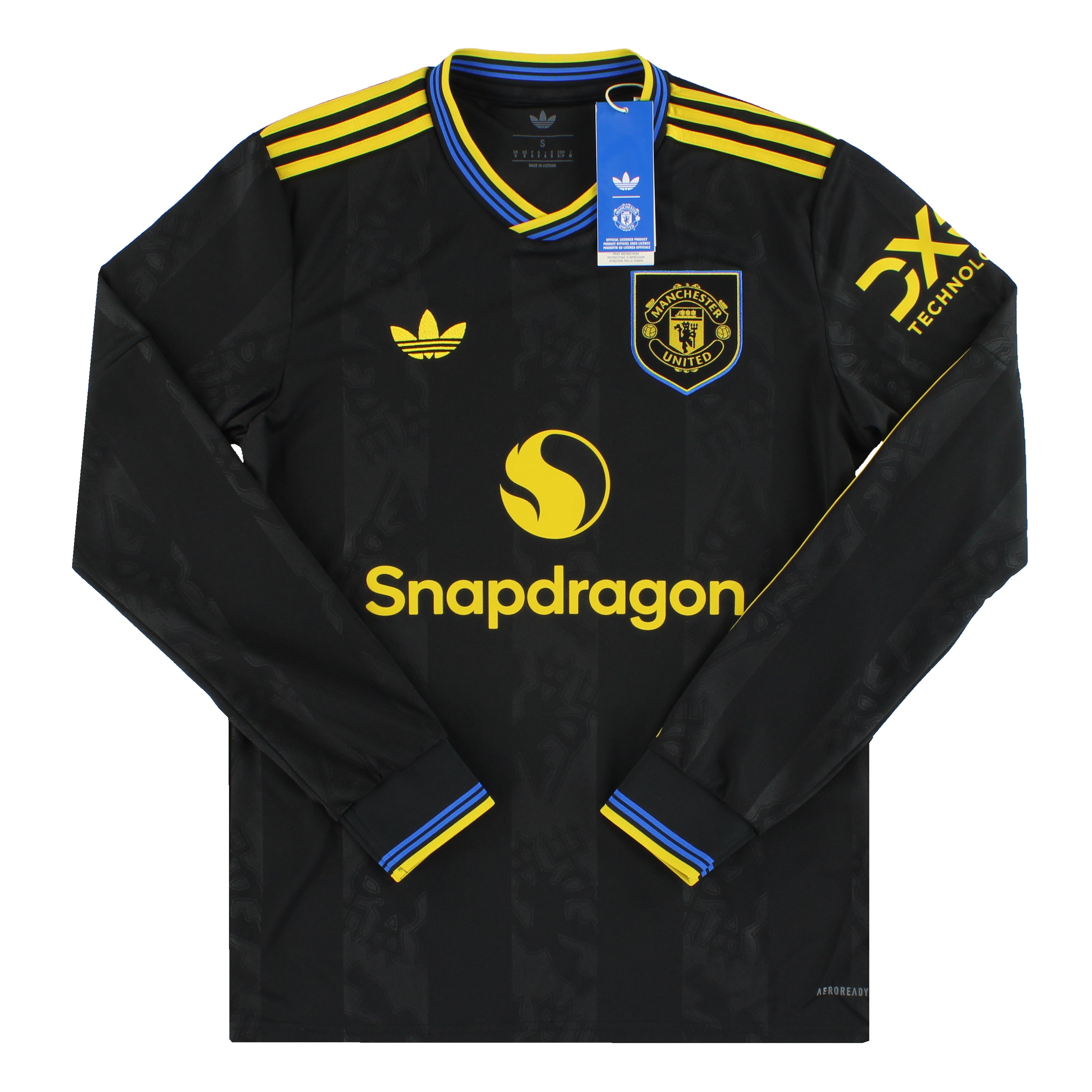 2025-26ManchesterUnitedadidasThirdShirtLSBNIB