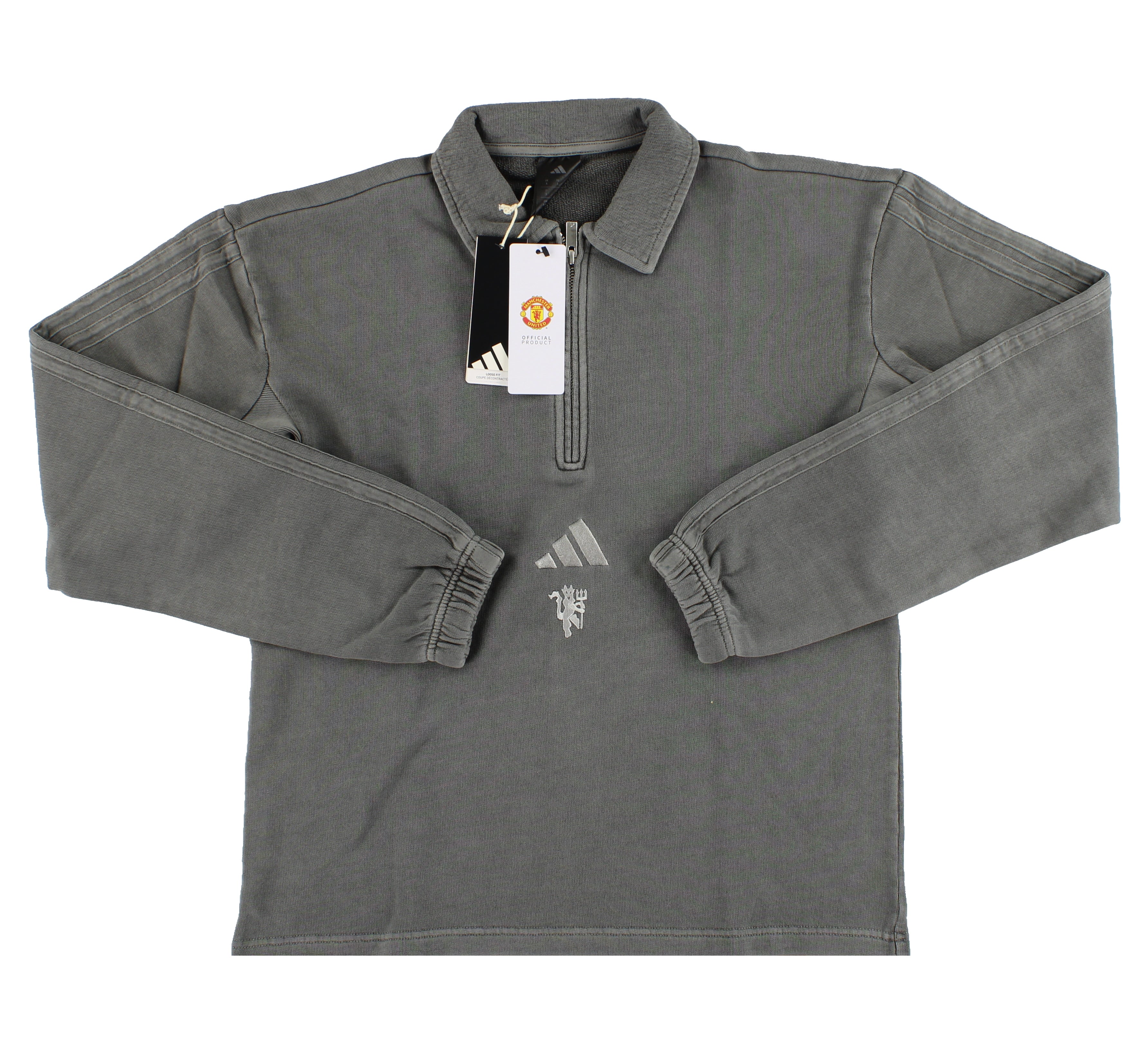 2025-26 Manchester United x adidas ALL SZN 1/2-Zip Sweatshirt *BNIB*