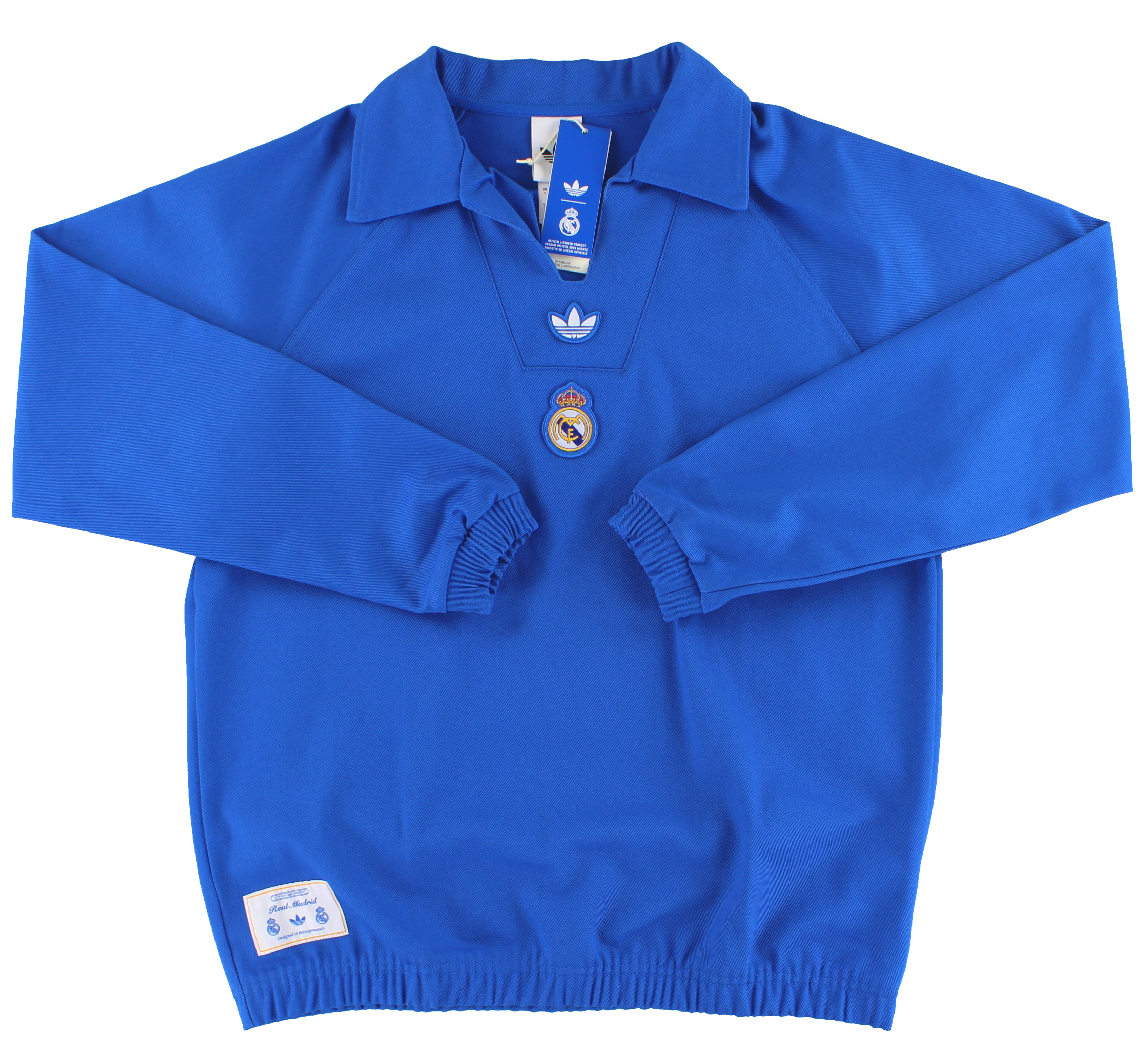 2025-26RealMadridadidasTerraceIconsDrillSweatshirtwtags