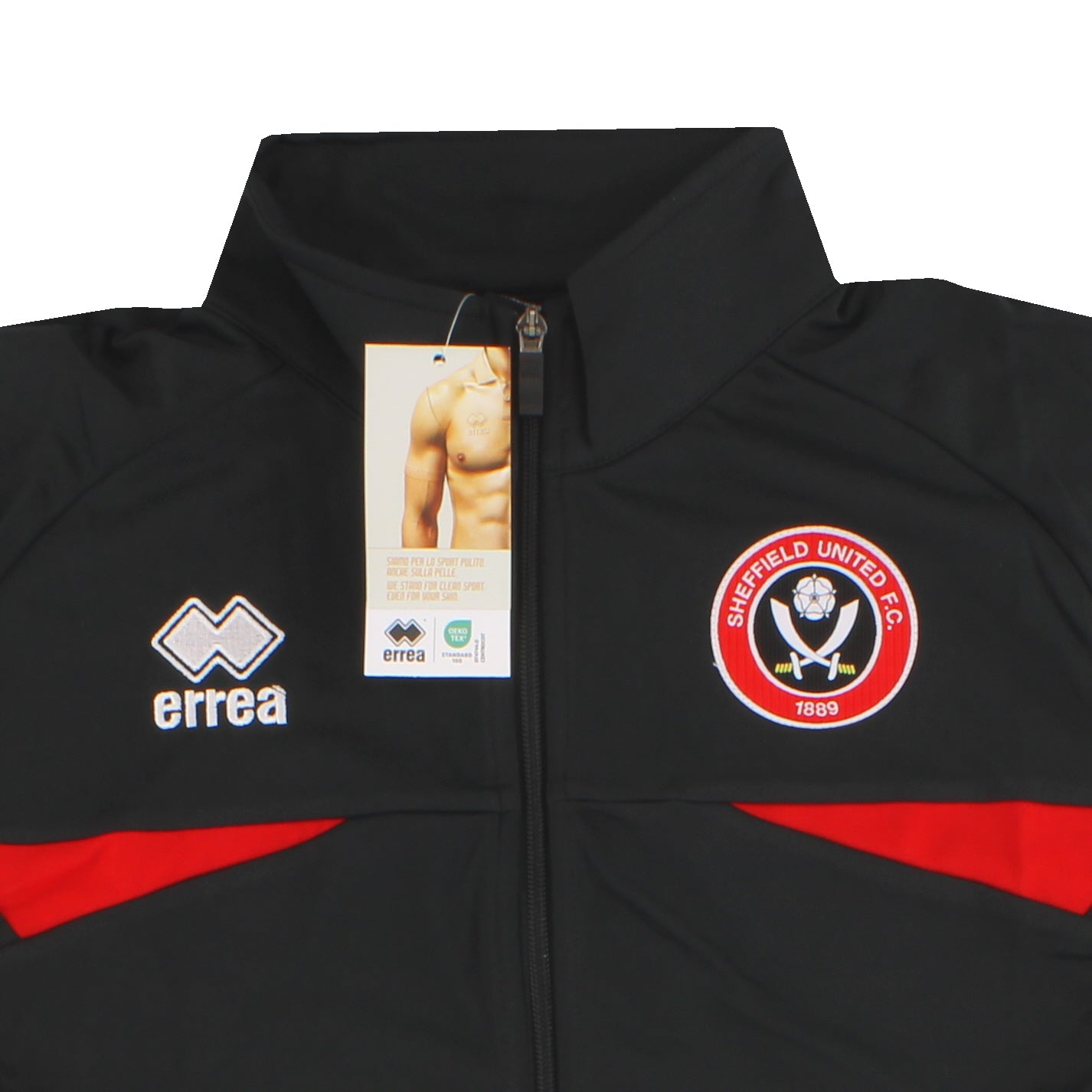 2002-03 Juventus Lotto Player Issue 1/4 Zip Track Jacket L