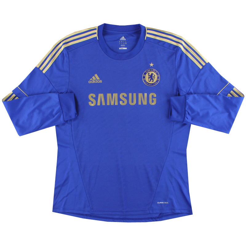 2012-13 Chelsea adidas Home Shirt 'Champions Of Europe' #12 XL