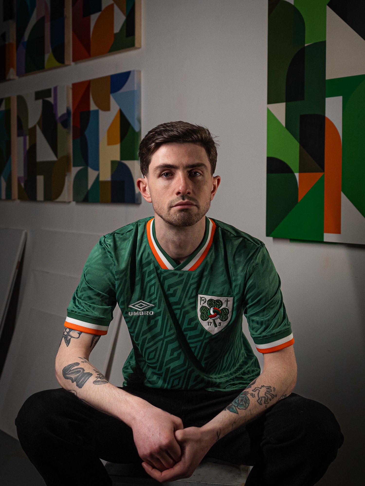 2026 Ireland Umbro 17-3 'St Patrick's Day' Shirt *BNIB* 56210U-450
