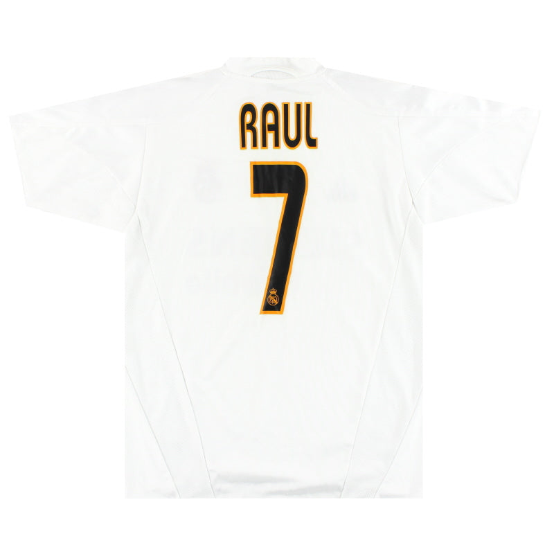 2004-05 Real Madrid adidas Home Shirt Raul #7 XL.Boys 367841