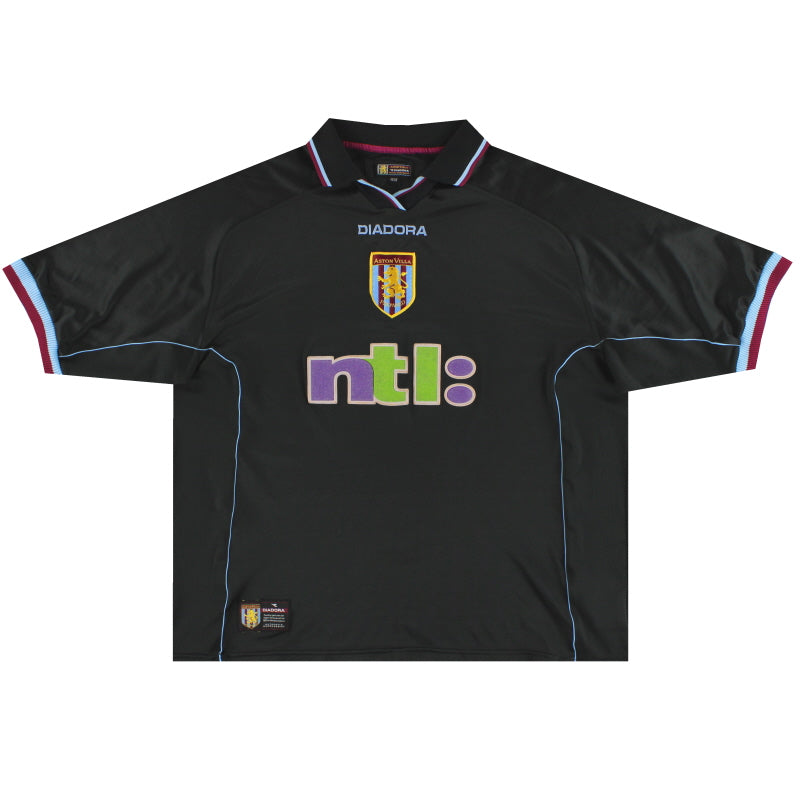 2000-01 Aston Villa Diadora Away Shirt XL | Vintage Football Shirts