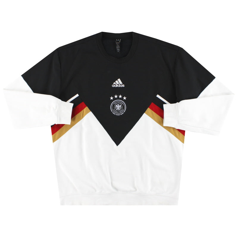 2022-23 Germany adidas Icon Crew Sweatshirt L HC1410 | Vintage