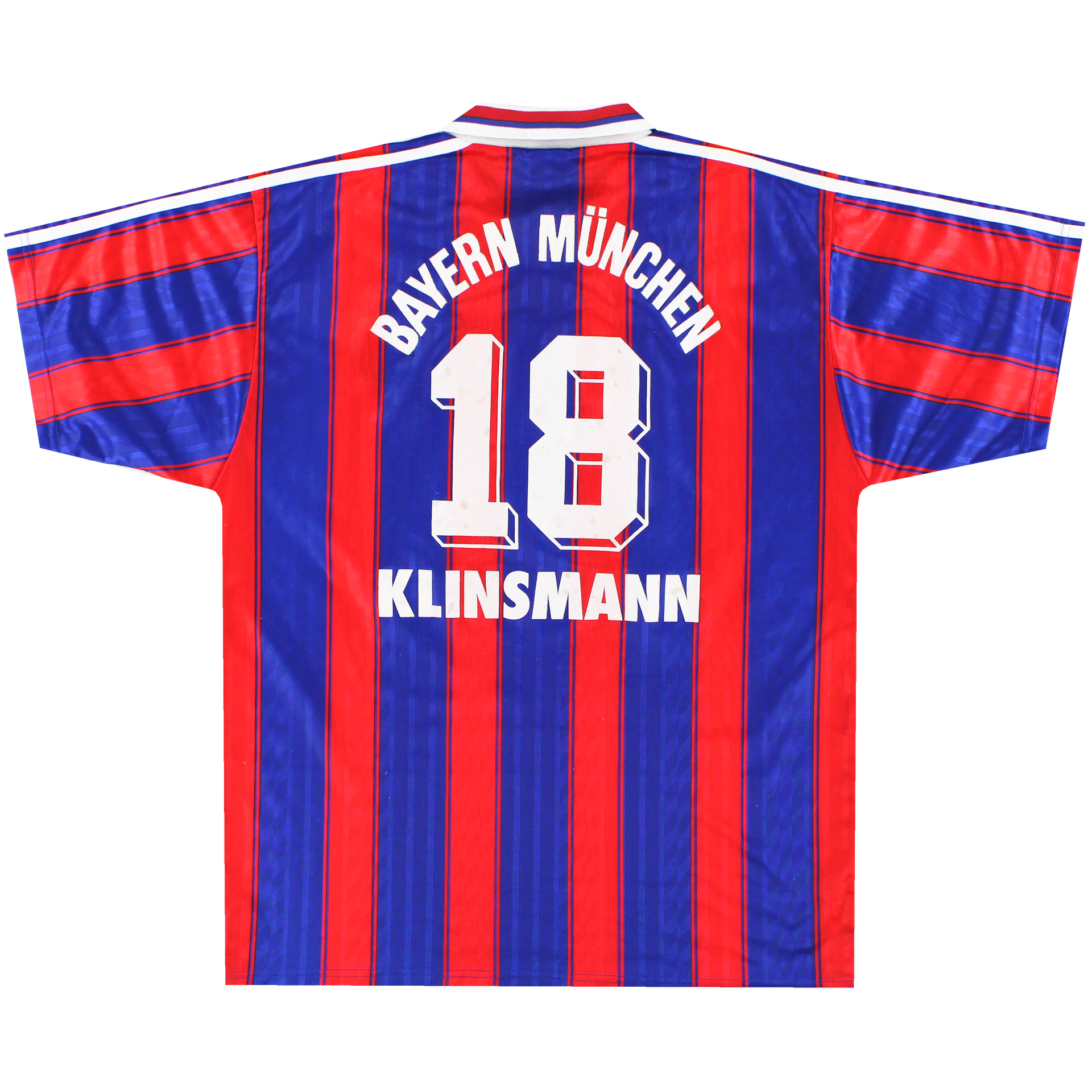 1995-97 Bayern Munich adidas Home Shirt Klinsmann #18 *Mint* XL