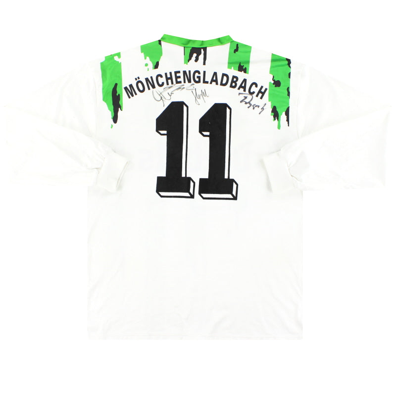 1994-95 Borussia Monchengladbach Asics Home Shirt #11 L/S XXL