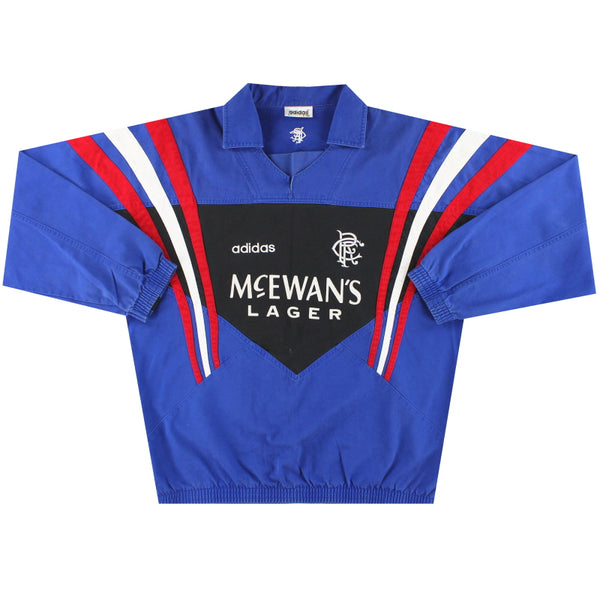 1994-95 Rangers adidas Drill Top L | Vintage Football Shirts