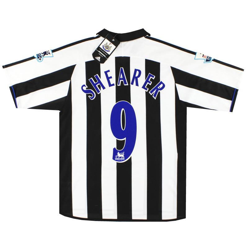 2003-05 Newcastle adidas Home Shirt Shearer #9 *w/tags* M 021786