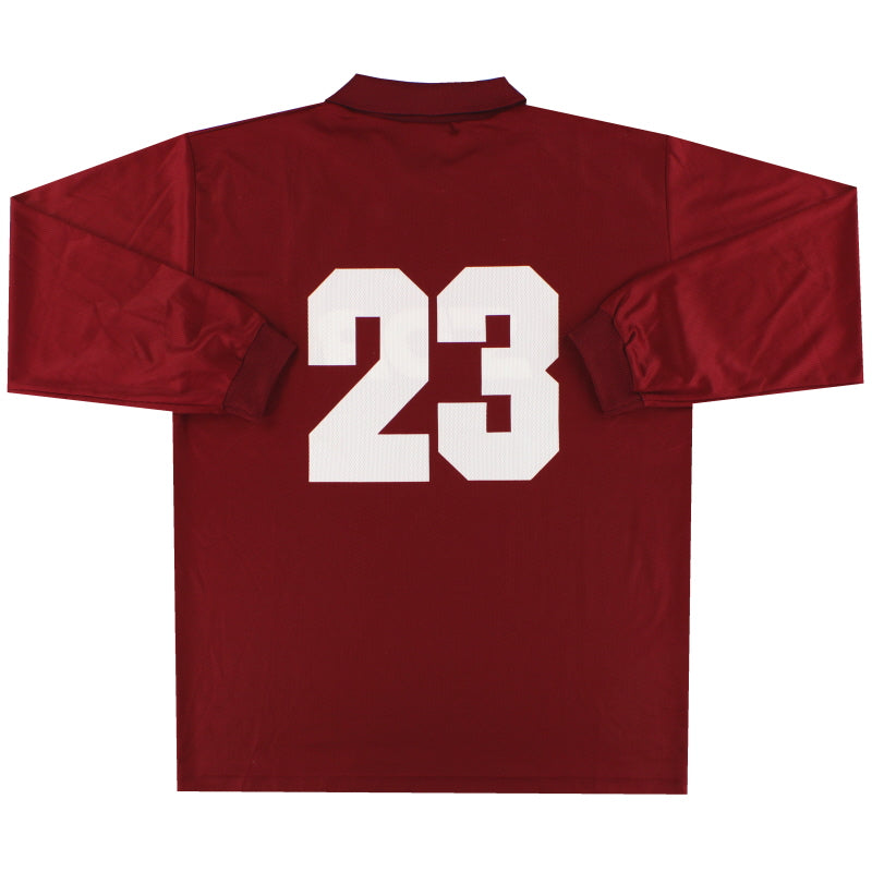1995-96 Torino Lotto Match Issue Home Shirt L/S #23 L | Vintage