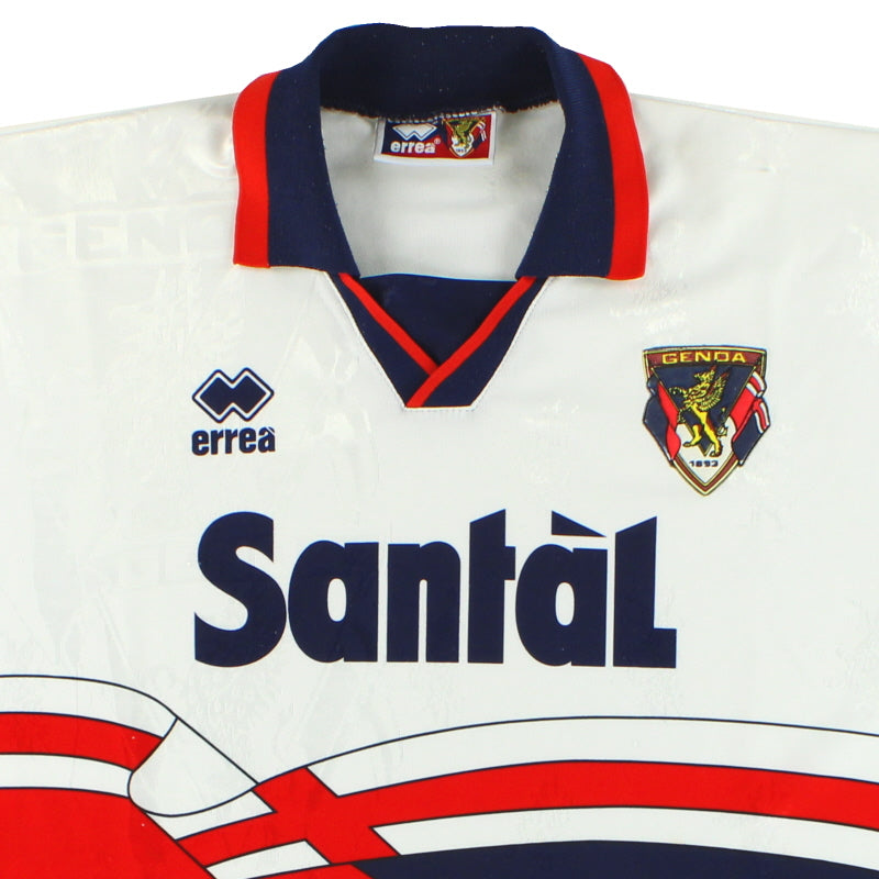 1996-97 Genoa Errea Away Shirt XL | Vintage Football Shirts