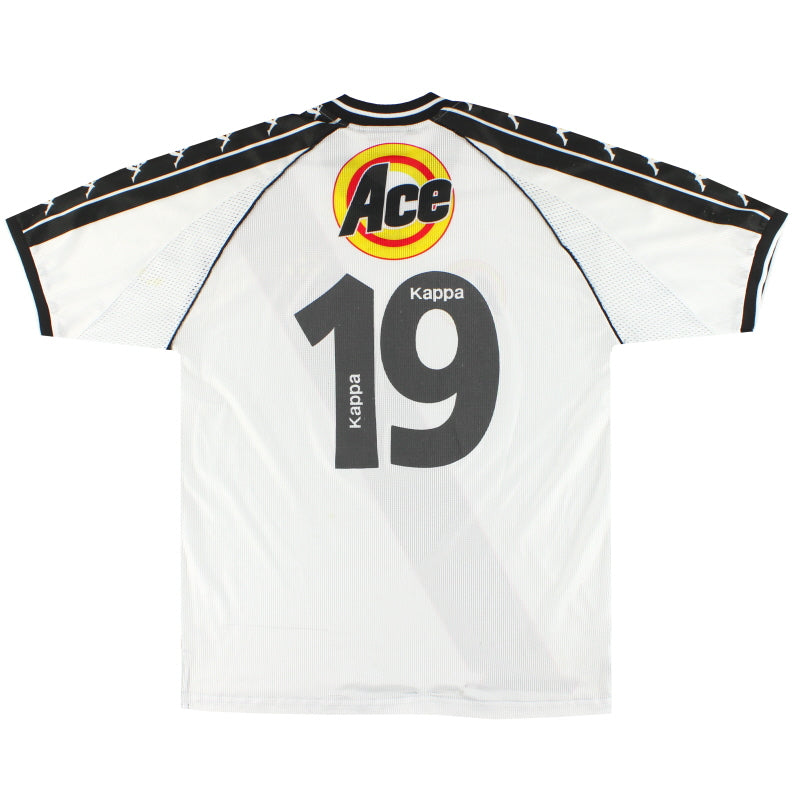 1999 Vasco da Gama Kappa Away Shirt #19 L | Vintage Football Shirts