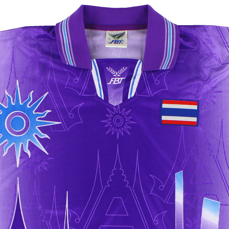 レア　THAILAND サッカーシャツ FBT製 Original Thailand National Team Thai Football Soccer Jersey