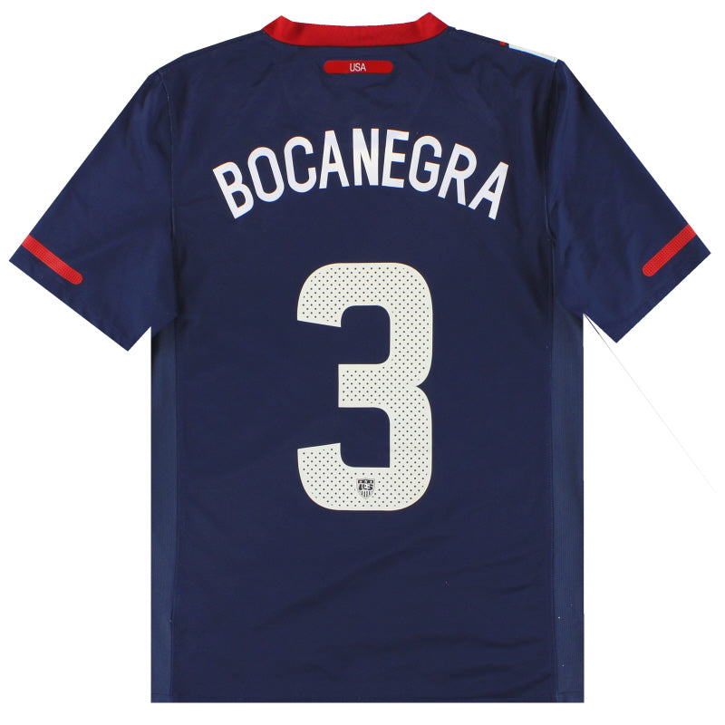 2010-11 USA Nike Away Shirt Bocanegra #3 S 369253-451 | Vintage
