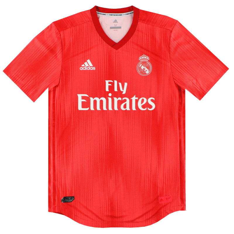 2018-19 Real Madrid adidas Authentic Third Shirt *Mint* M DP5441