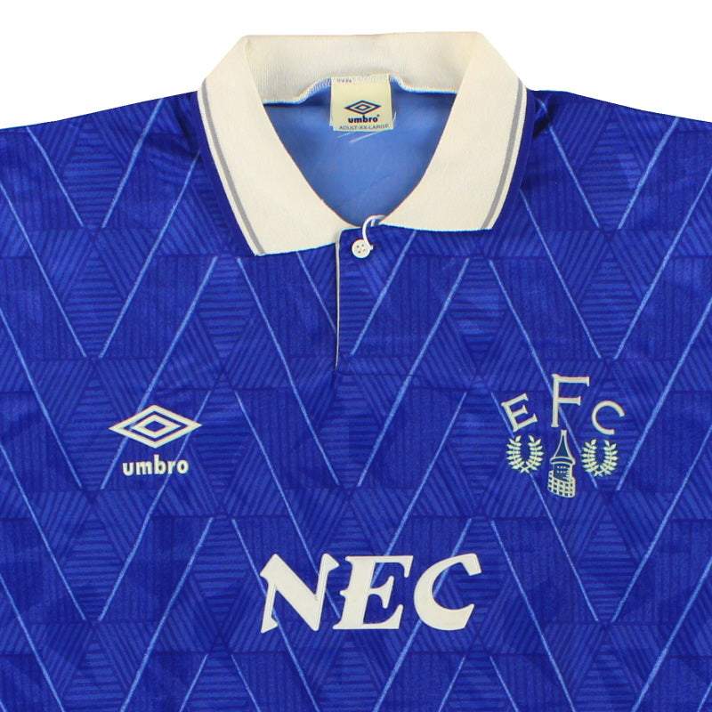 Maillot Everton Domicile 2007/2008 Vintage - Original Umbro, Taille XXL, Occasion 8/10