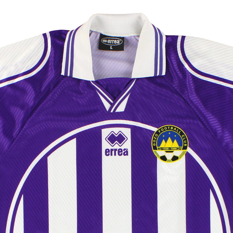 Gozo Fc 1999-00 Gozo FC Errea Home Shirt L | Vintage Football Shirts