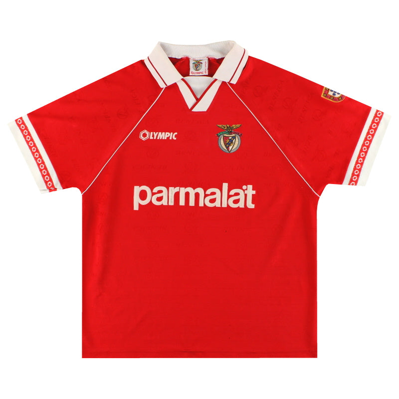 OLYMPIC 94-95 ベンフィカユニフォーム 1994-95 Benfica Home Shirt XL | Vintage Football Shirts