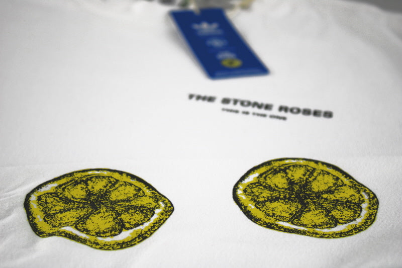 2023-24 Manchester United x Stone Roses adidas Originals Tee L/S *w ...