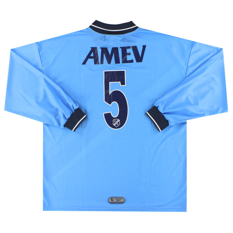 1999-00 Utrecht Reebok Match Issue Away Shirt L/S #5 XL | Vintage