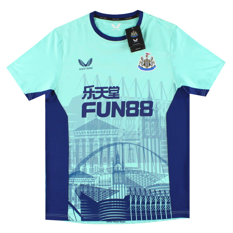 2022-23 Newcastle Castore Pre-Match Shirt *w/tags* L TM3286